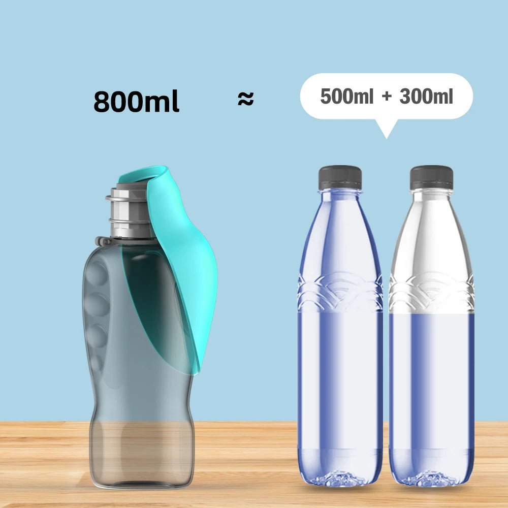 800ml Portable Dog Water Bottle -