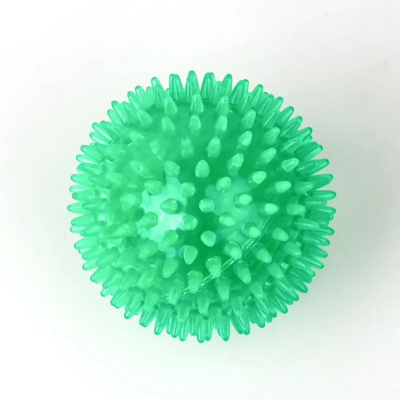 Dog Sounding Toy Squeaky Tooth Cleaning Ball -