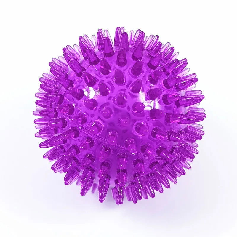 Dog Sounding Toy Squeaky Tooth Cleaning Ball -
