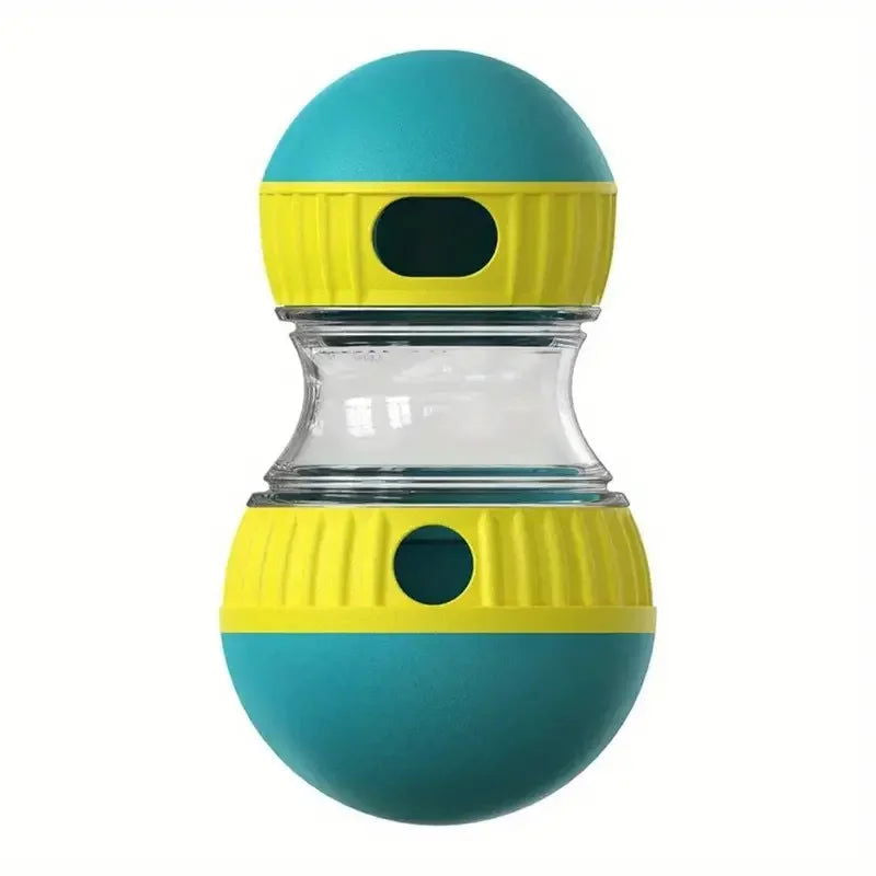 Dog Tumbler Leaky Food Ball – Slow Feeder for Intelligent Play, Stomach Protection, and Mental Stimulation -