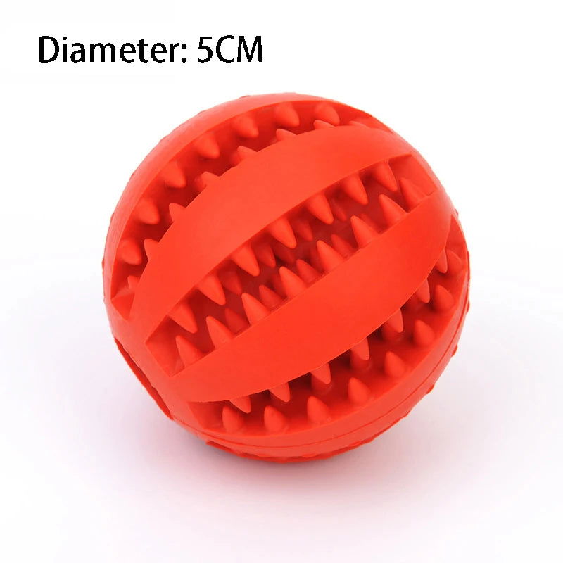 Natural Rubber Dog Chew Toys for Tooth Cleaning -
