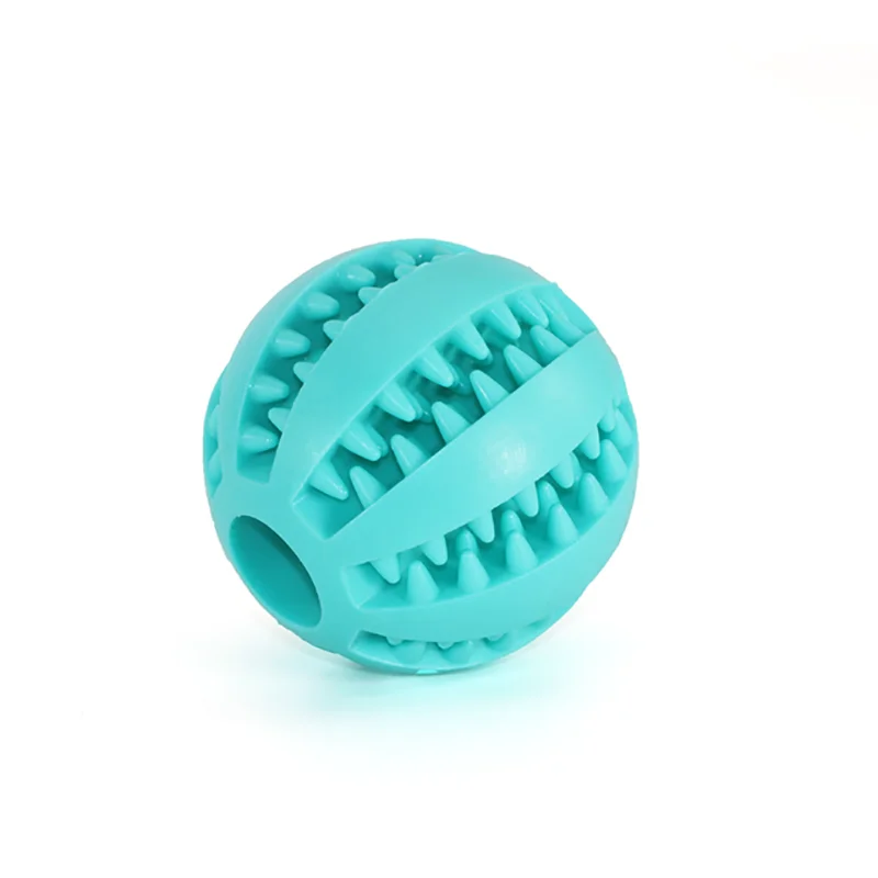 Natural Rubber Dog Chew Toys for Tooth Cleaning -