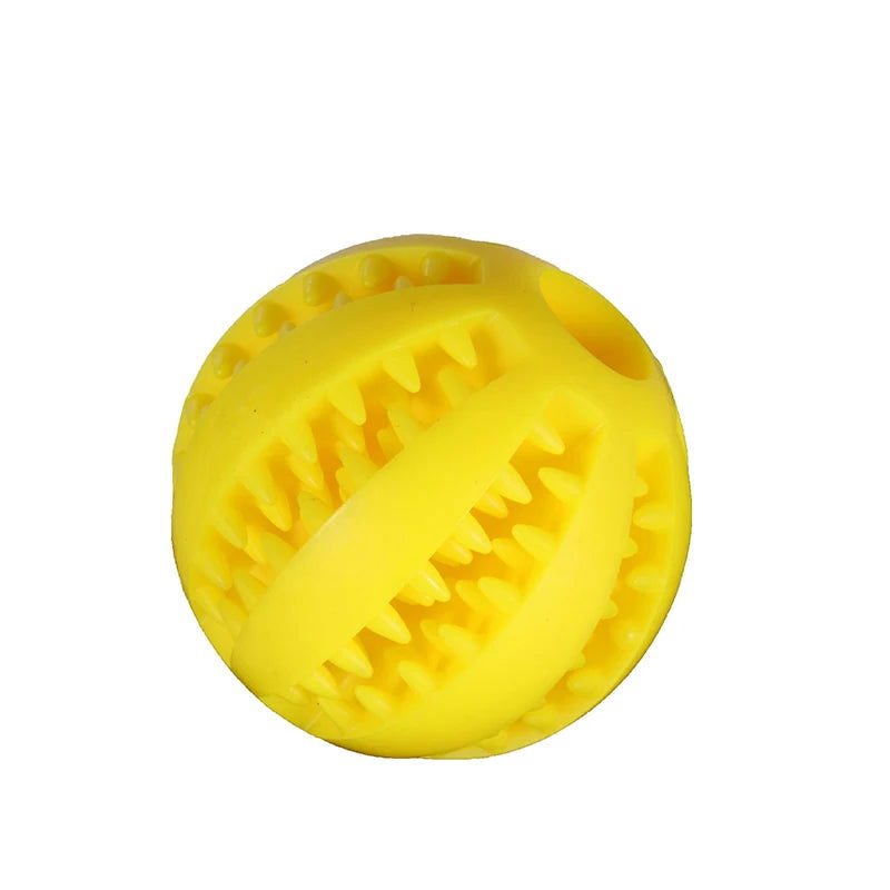 Natural Rubber Dog Chew Toys for Tooth Cleaning -