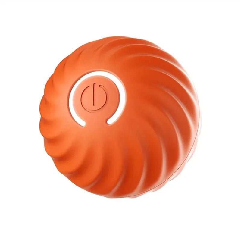 Automatic Moving Dog Toy Ball - USB Rechargeable Bouncing & Rolling Interactive Pet Toy - 