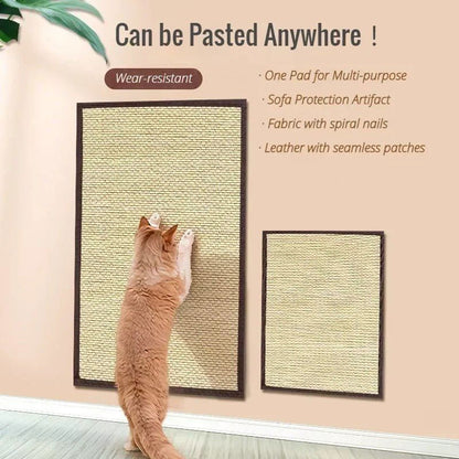 Bamboo Anti-Scratching Cat Mat -  