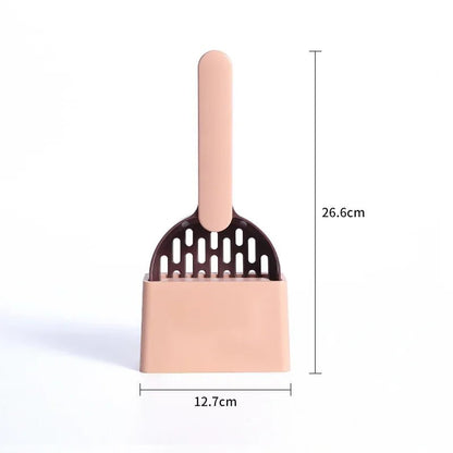 Cat Litter Scoop Shovel with Base