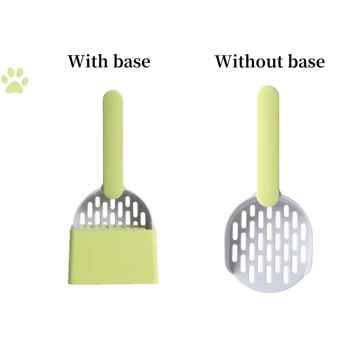 Cat Litter Scoop Shovel with Base