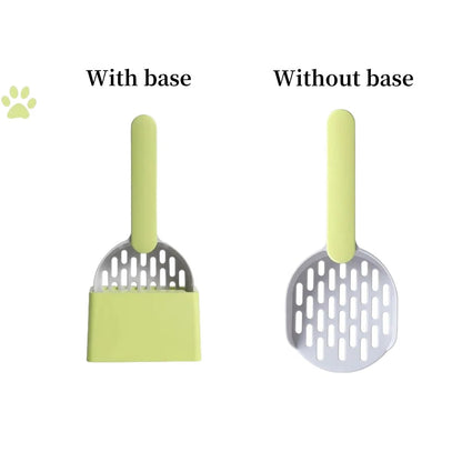 Cat Litter Scoop Shovel with Base