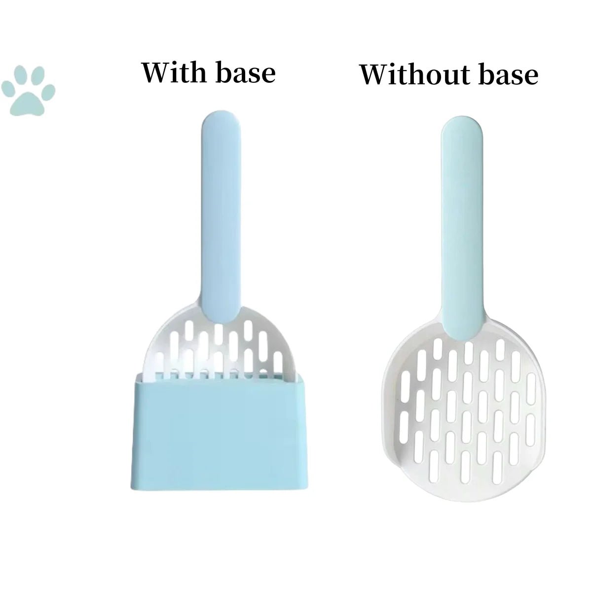 Cat Litter Scoop Shovel with Base