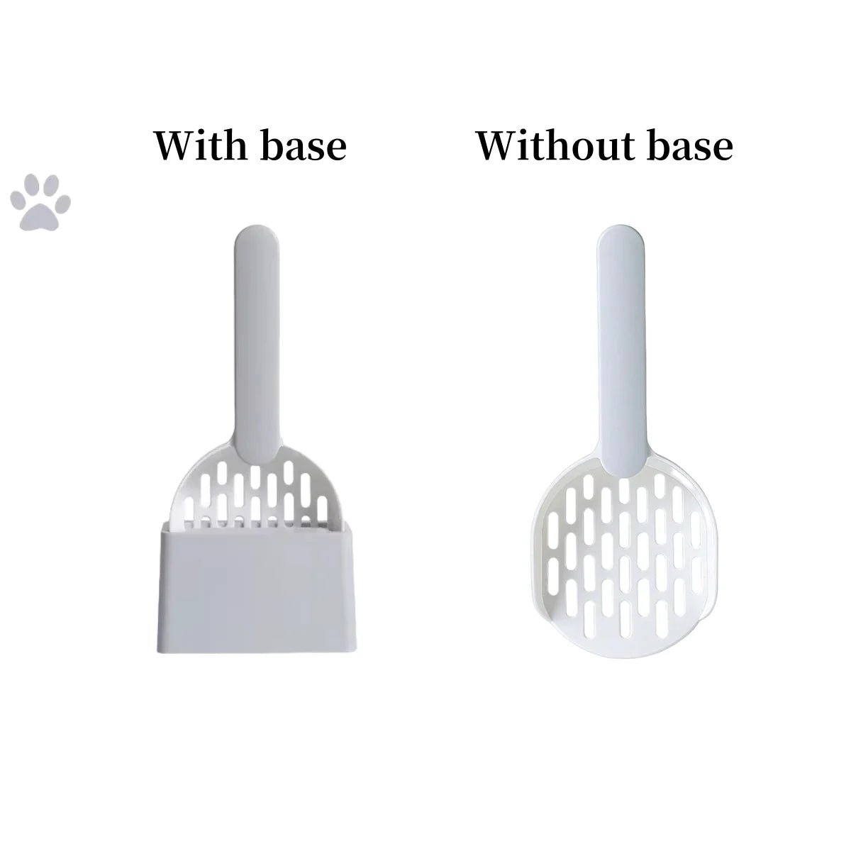 Cat Litter Scoop Shovel with Base