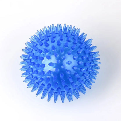 Dog Sounding Toy Squeaky Tooth Cleaning Ball -  
