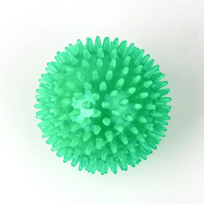 Dog Sounding Toy Squeaky Tooth Cleaning Ball -  