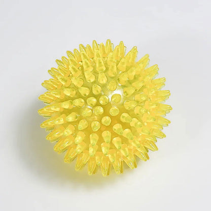 Dog Sounding Toy Squeaky Tooth Cleaning Ball -  