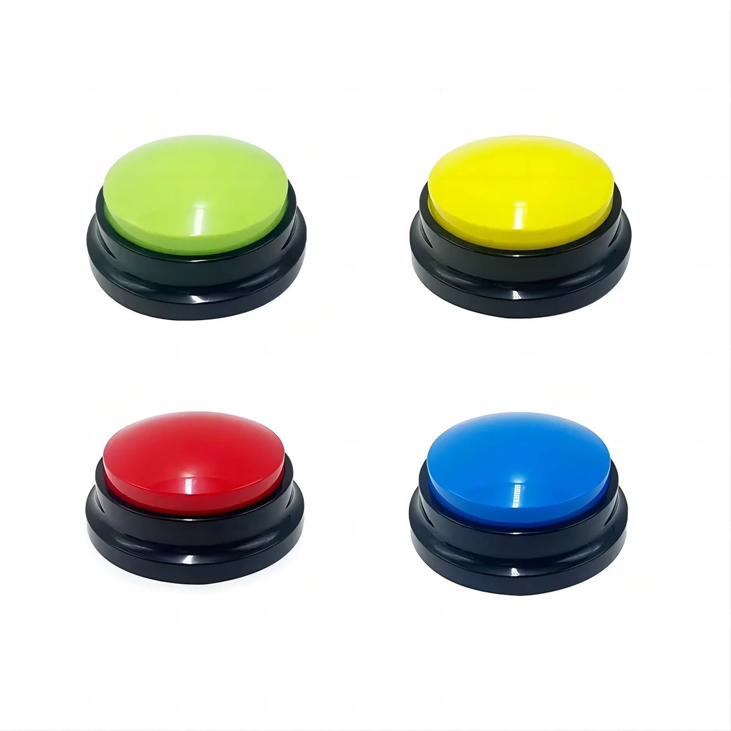 Dog Talking Button Toys for Pet Communication, Recordable Training Buttons -  