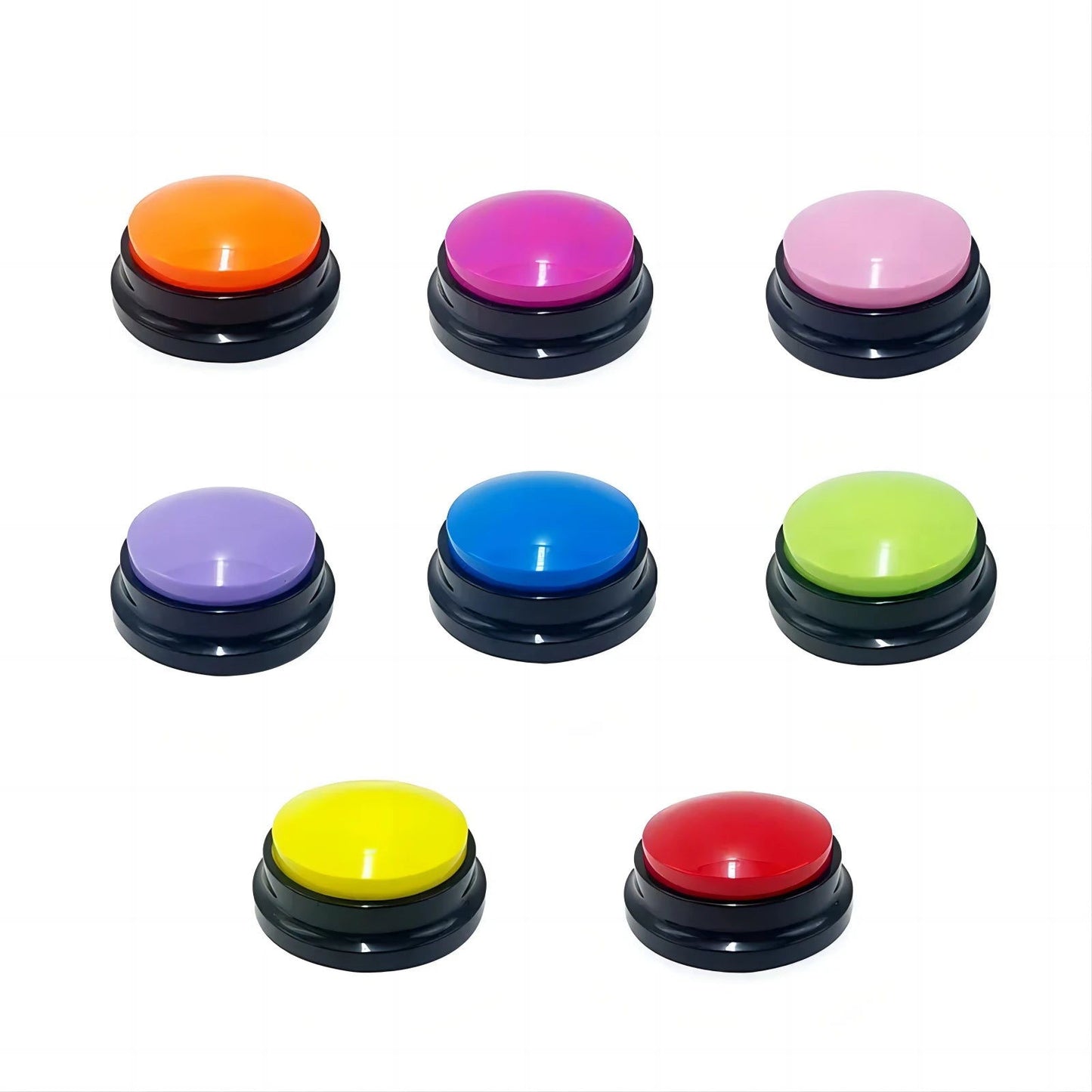 Dog Talking Button Toys for Pet Communication, Recordable Training Buttons -  