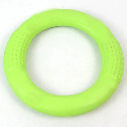 Dog Training Flying Ring – Interactive Puller Toy, Plaque & Tartar Prevention - 