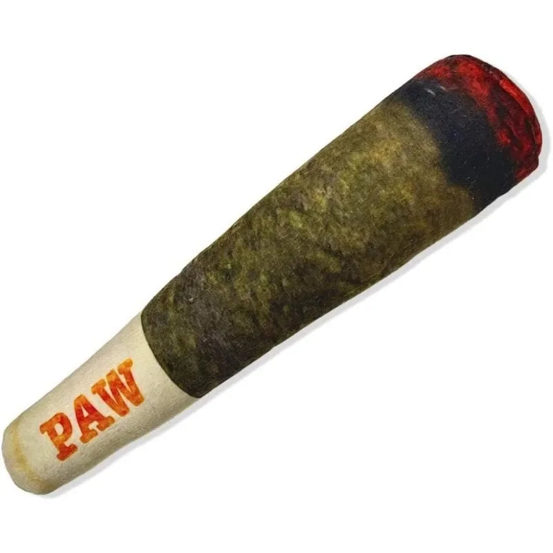 Funny Doggy Doobie Plush Squeaky Toy - 