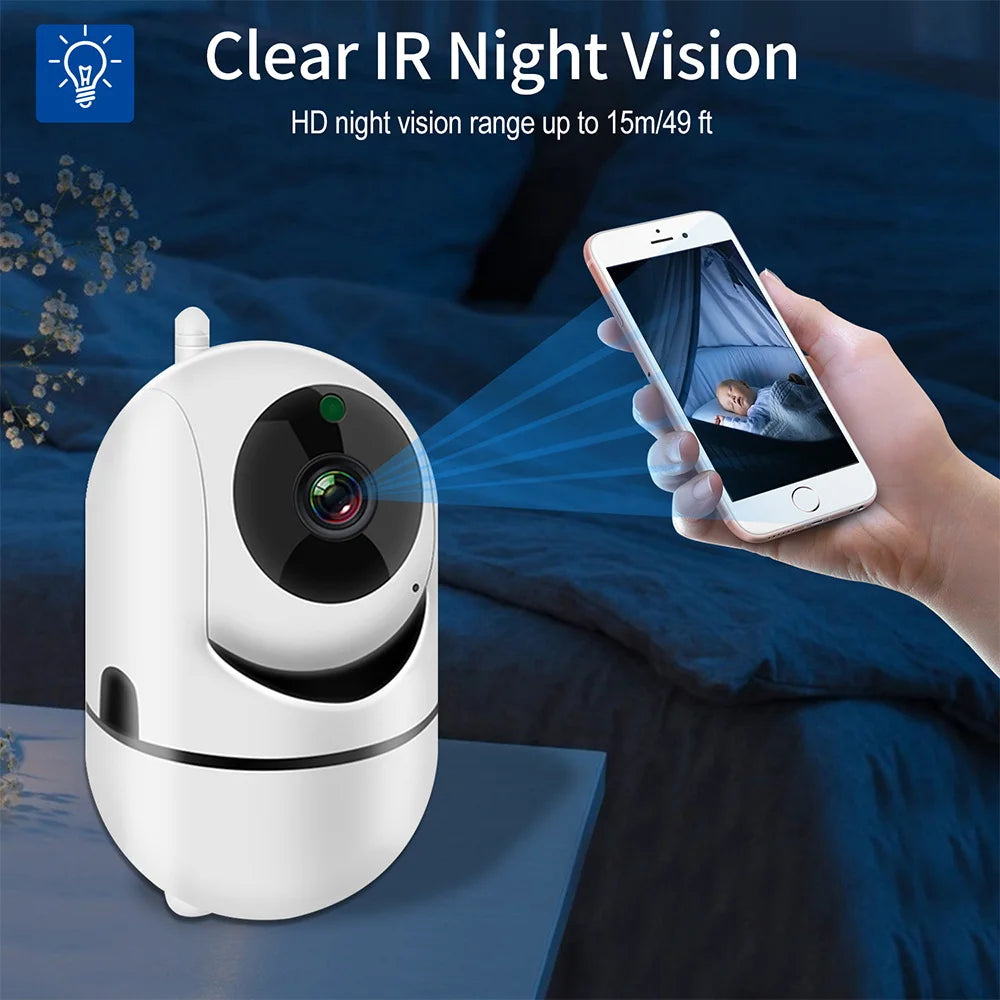 Pet Monitor camera CCTV Security Protection AI Tracking Audio Wireless Surveillance Camera