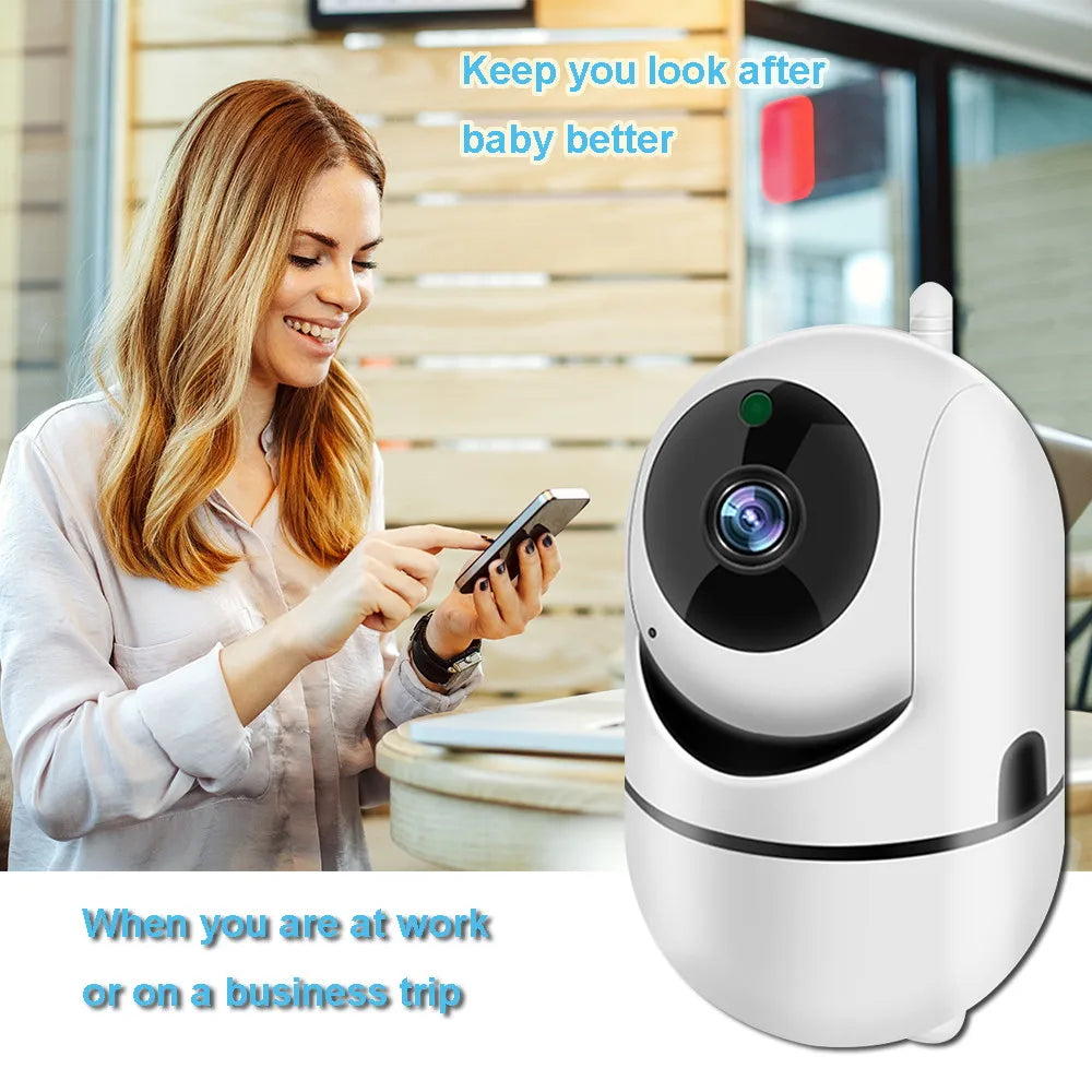 Pet Monitor camera CCTV Security Protection AI Tracking Audio Wireless Surveillance Camera