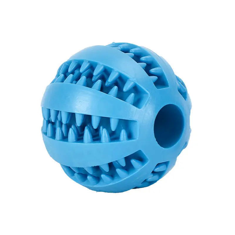 Natural Rubber Dog Chew Toys for Tooth Cleaning - 