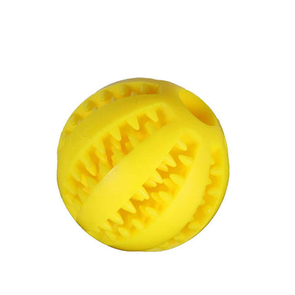 Natural Rubber Dog Chew Toys for Tooth Cleaning - 