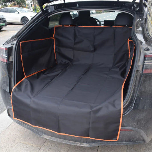 Waterproof Pet Car Seat Cover - Protective Travel Mat for Dogs and Cats with Safety Padding