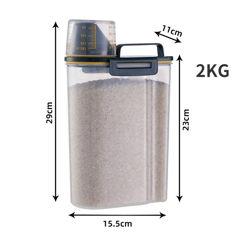 Airtight Pet Food Storage Container for Dogs and Cats