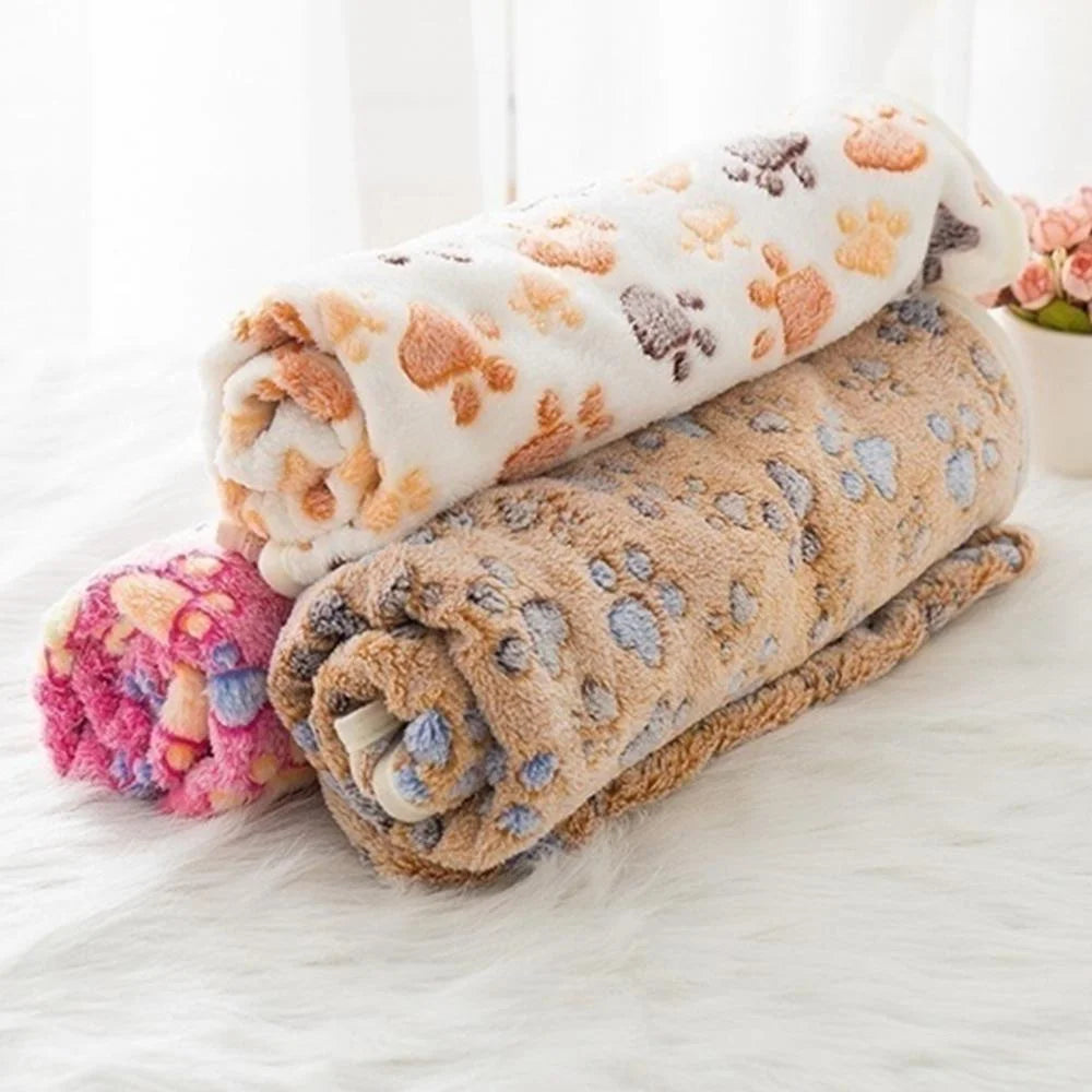 Soft Fluffy Warm Pet Blanket for Cats and Dogs