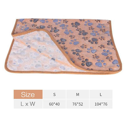 Soft Fluffy Warm Pet Blanket for Cats and Dogs