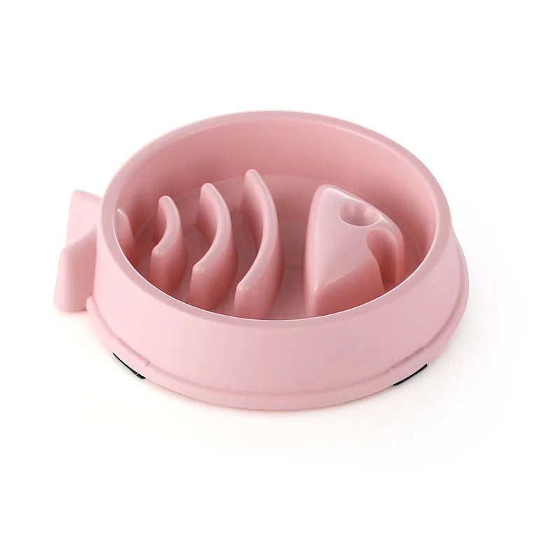 Slow Food Dog Cat Bowl - 