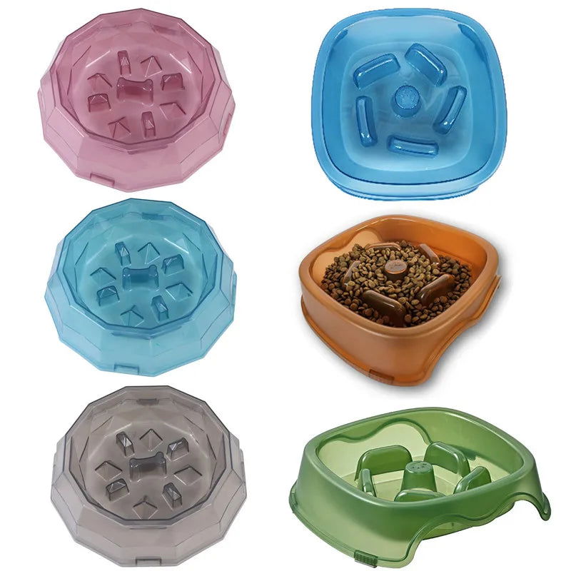 Slow Food Dog Cat Bowl - 