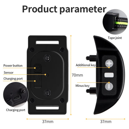 USB Rechargeable Dog Training Collars Anti-Bark Collar - 