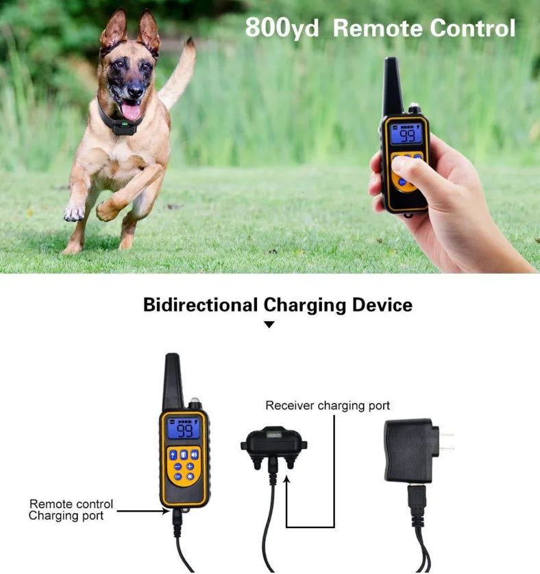 Waterproof Electric Dog Training Collar - 